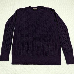 Banana Republic Filpucci Italian Wool Blend M Women's Navy Pullover Sweater